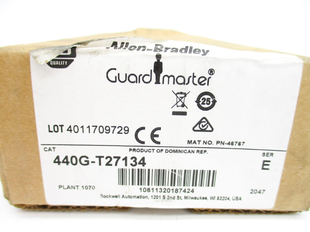 ALLEN BRADLEY 440G-T27134 SER. E 24VAC/DC (BR/WH) NSMP