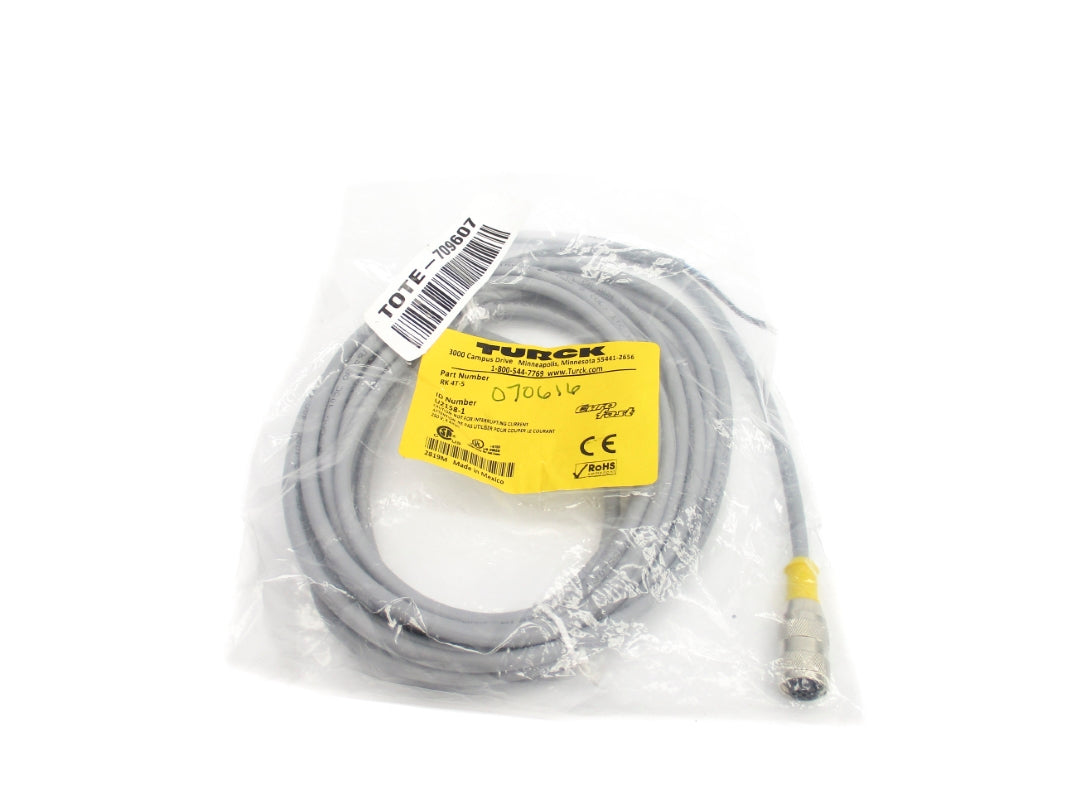 TURCK RK4T-5 U2158-1 250V 4A NSMP