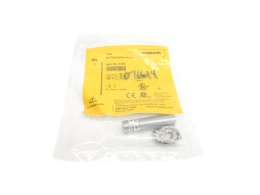 TURCK B12-M12-AP6X-H1141 46065 10-30VDC NSMP