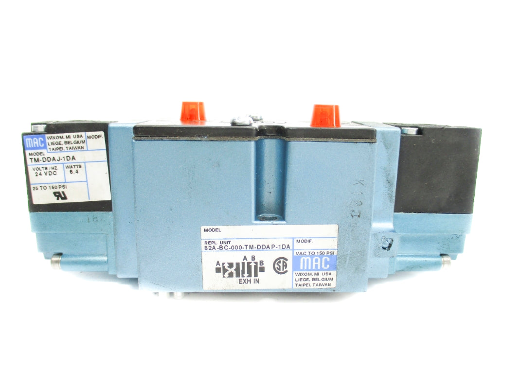 MAC 82A-BC-000-TM-DDAP-1DA 24VDC 150PSI UNMP