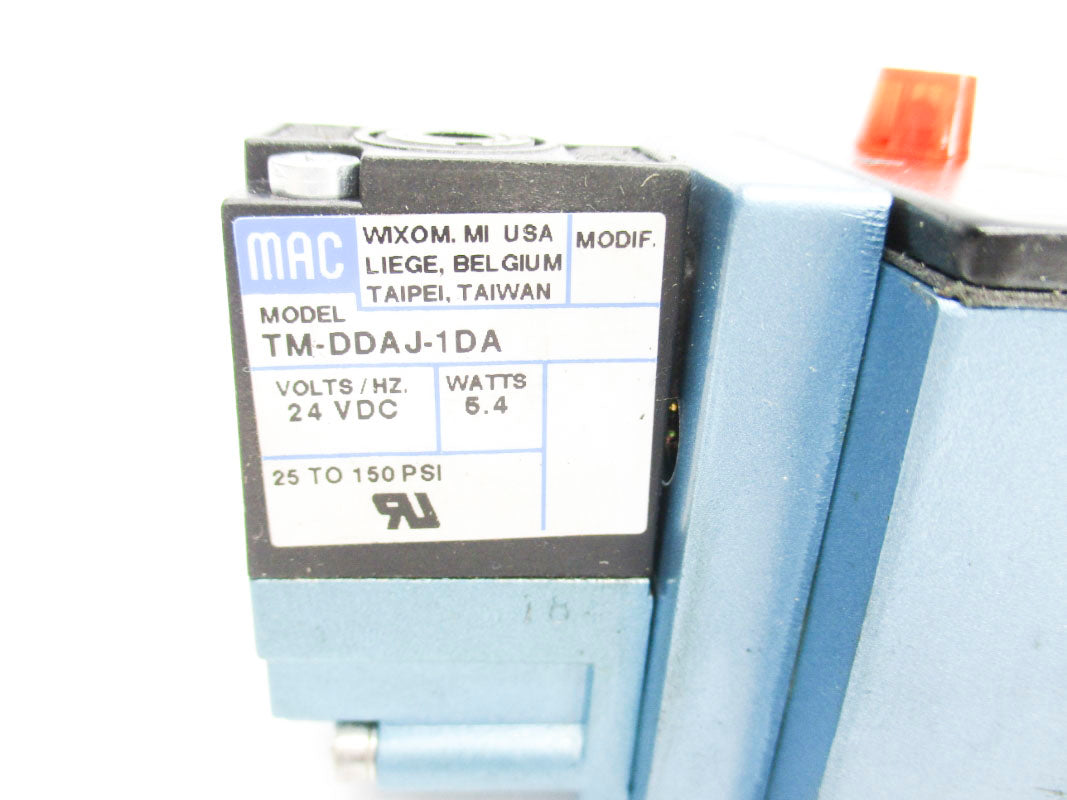 MAC 82A-BC-000-TM-DDAP-1DA 24VDC 150PSI UNMP