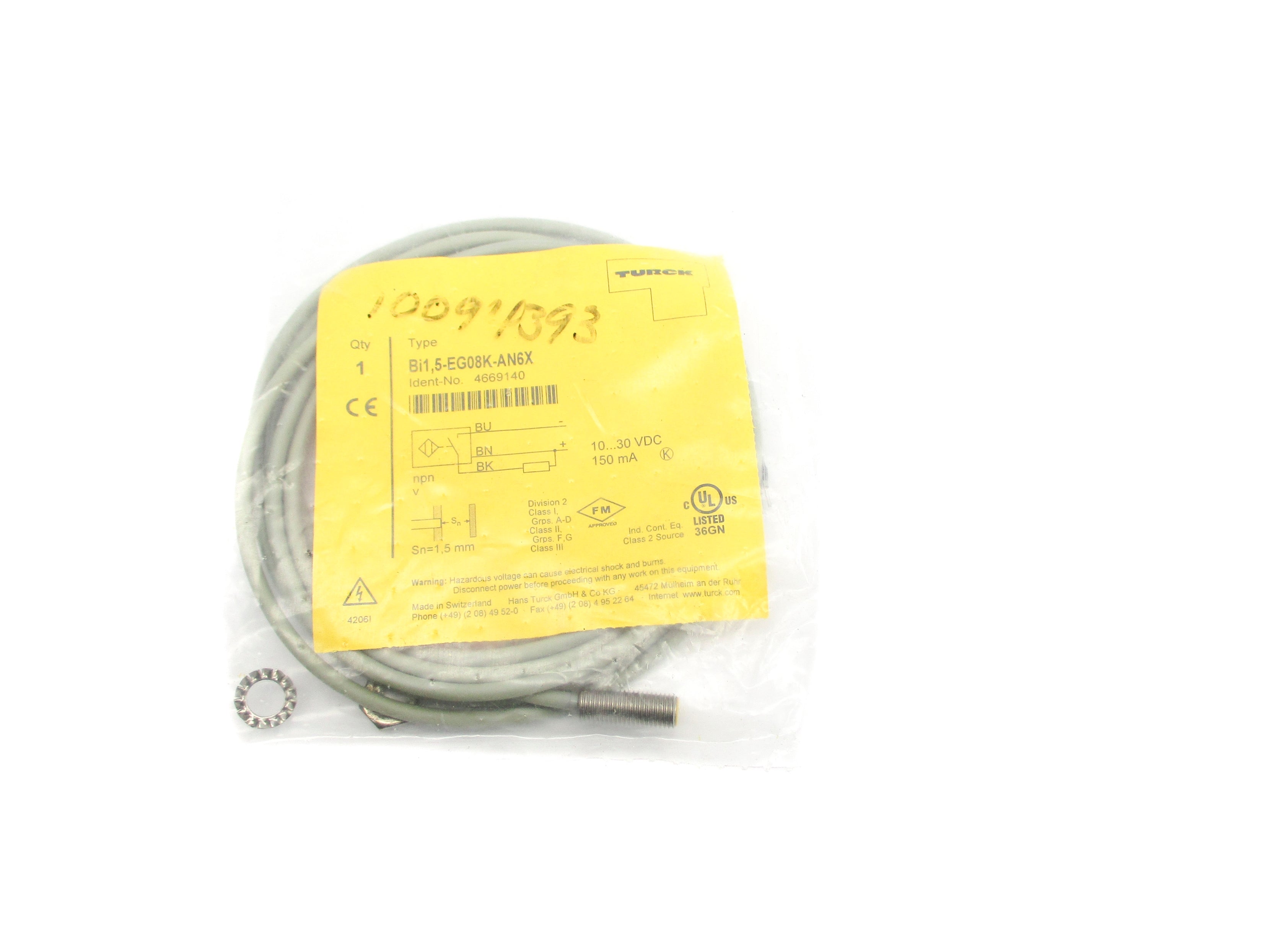 TURCK BI1,5EG08K-AN6X NSMP