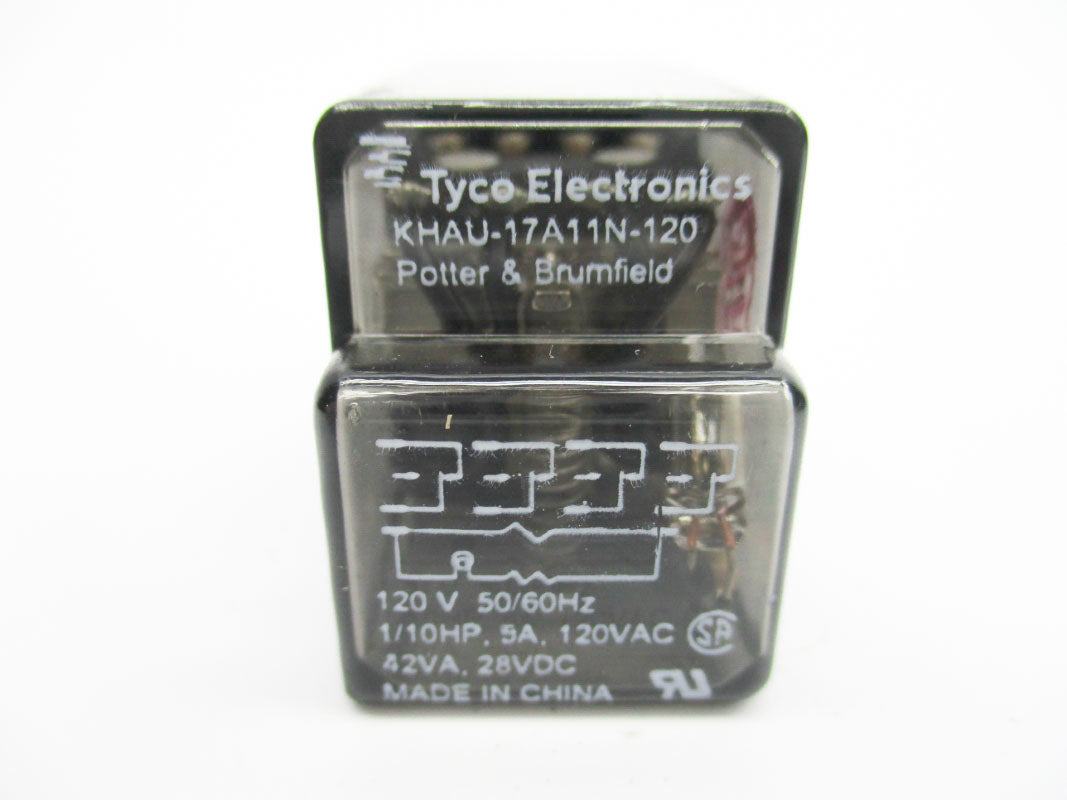 TYCO ELECTRONICS KHAU-17A11N-120 120VAC 5A UNMP