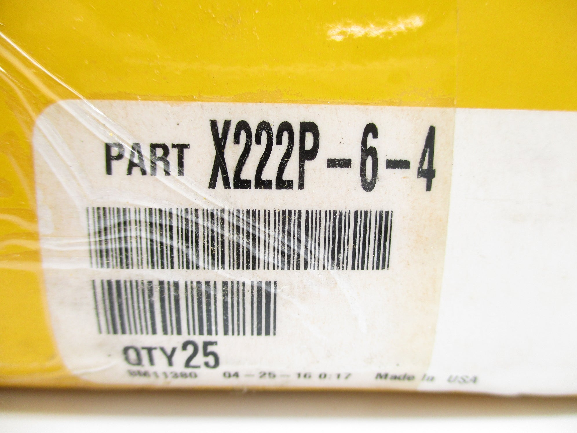 PARKER X222P-6-4 (PKG OF 25) NSMP