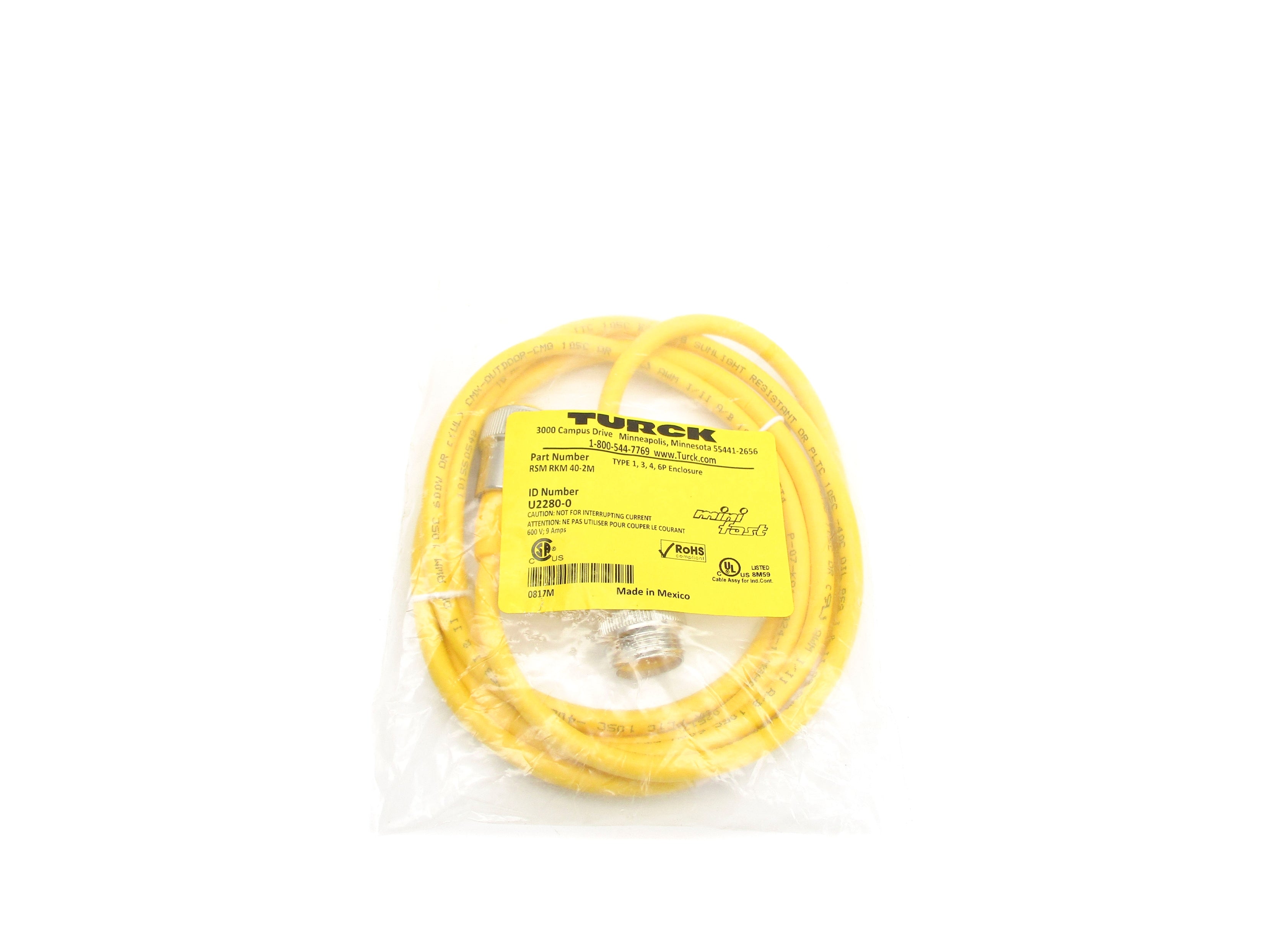 TURCK RSMRKM40-2M NSMP