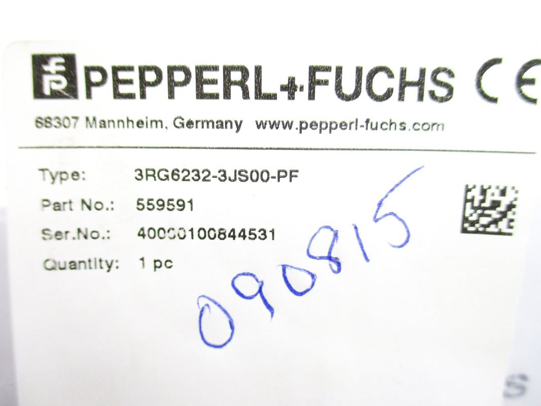 PEPPERL+FUCHS 3RG6232-3JS00-PF 559591 20-30V NSMP