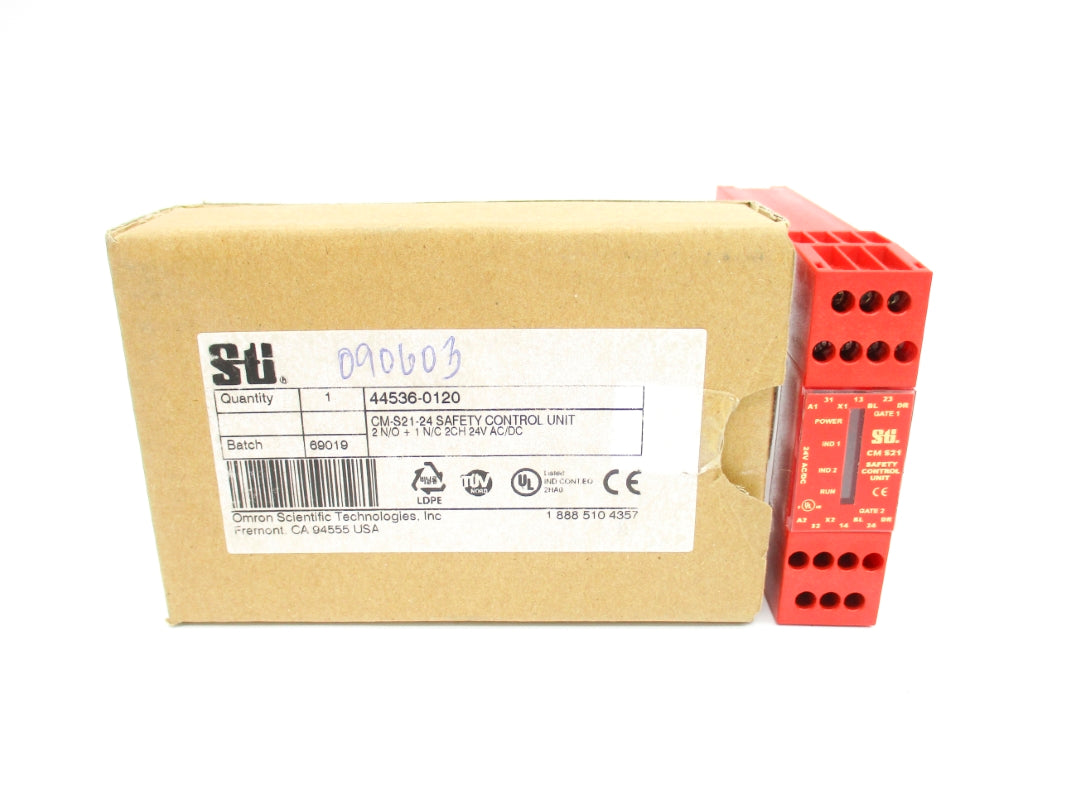 STI CM-S21-24 44536-0120 24VAC/DC NSMP