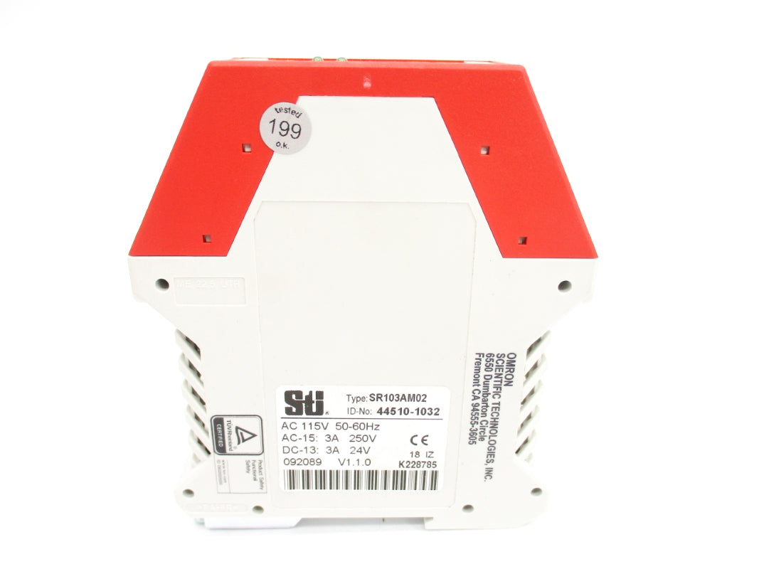 STI SR103AM02 44510-1032 V1.1.0 115VAC 3A NSMP