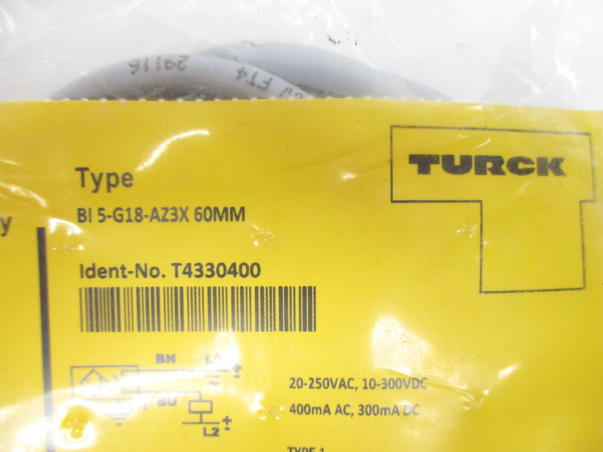 TURCK BI5-G18-AZ3X60MM NSMP