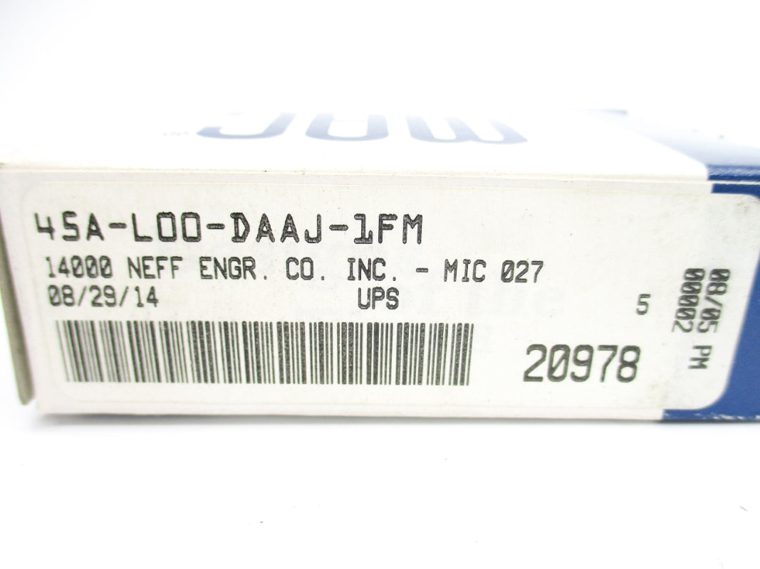 MAC 45A-L00-DAAJ-1FM 120PSI 110/120V NSMP