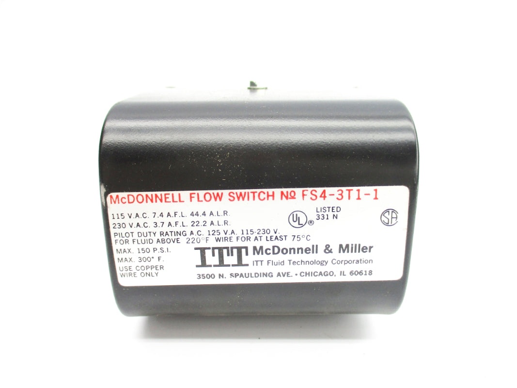 MCDONNELL&MILLER FS4-3T1-1 150PSI 115/230VAC NSNP