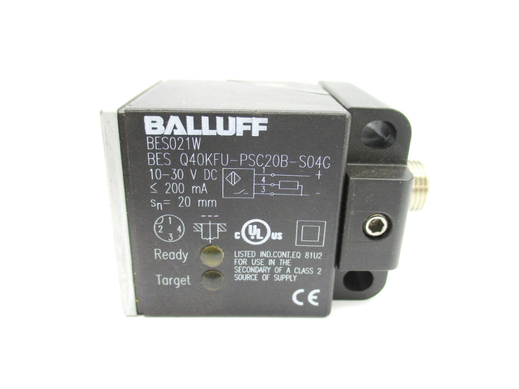 BALLUFF BES021W BESQ40KFU-PSC20B-S04G 10-30VDC NSNP