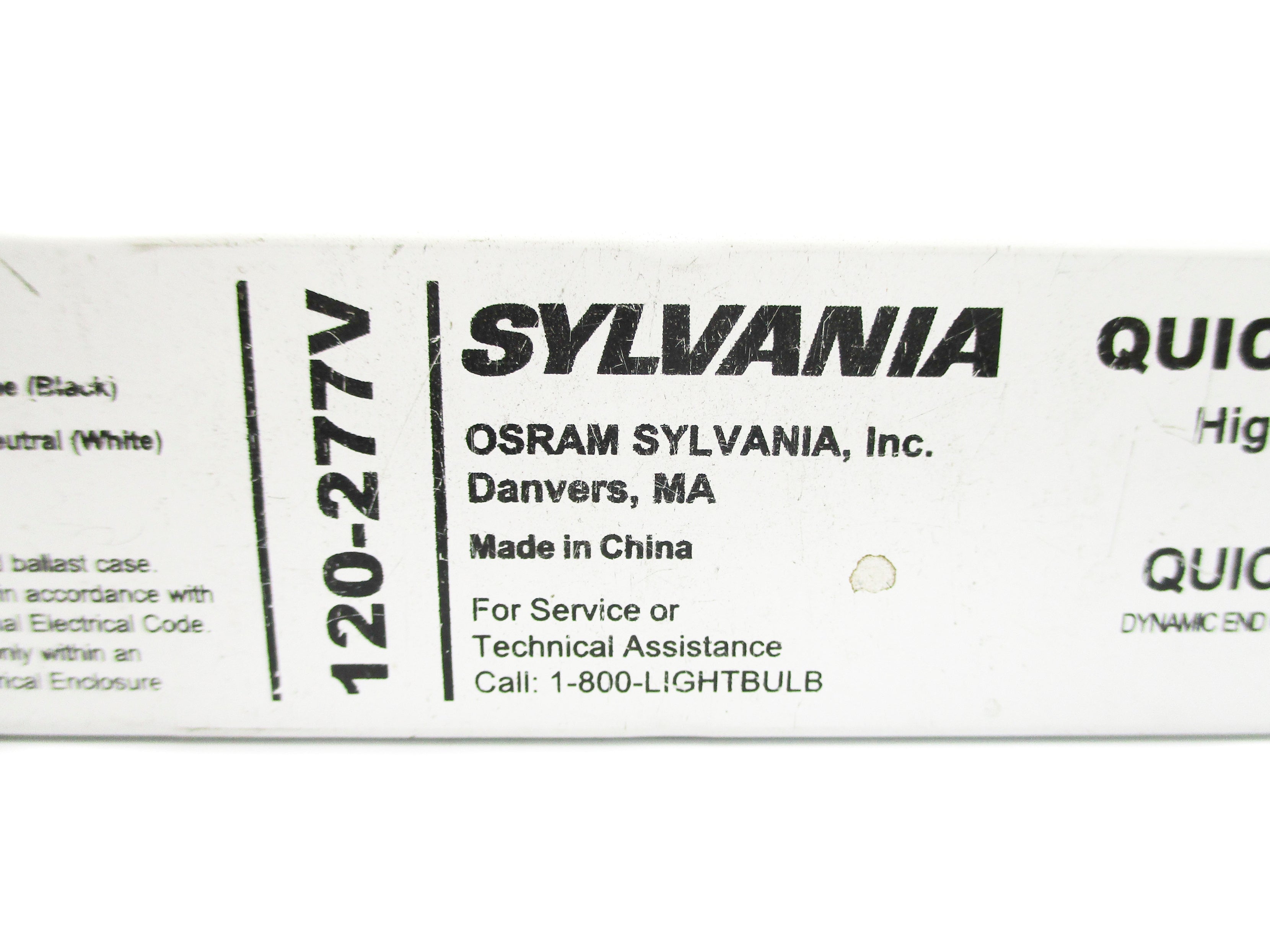 SYLVANIA QHE2X28T5/UNVPSN UNMP