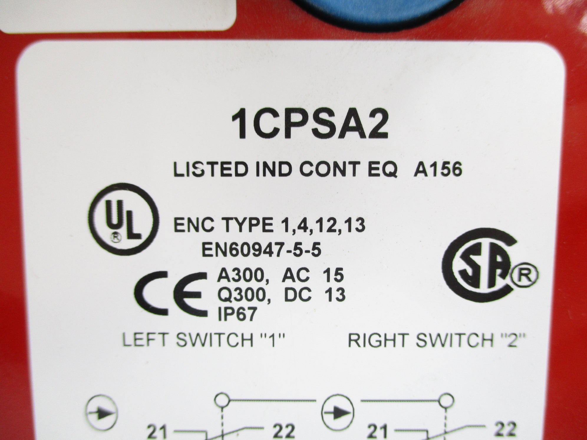 HONEYWELL 1CPSA2 NSNP