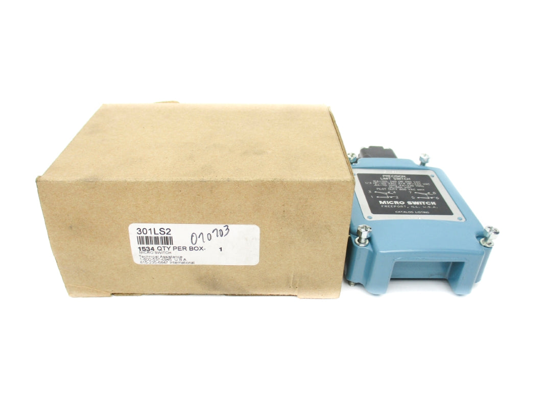 MICRO SWITCH 301LS2 600VAC NSMP