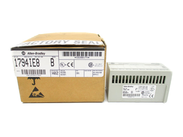 ALLEN BRADLEY 1794-IE8 SER. B 24VDC NSMP