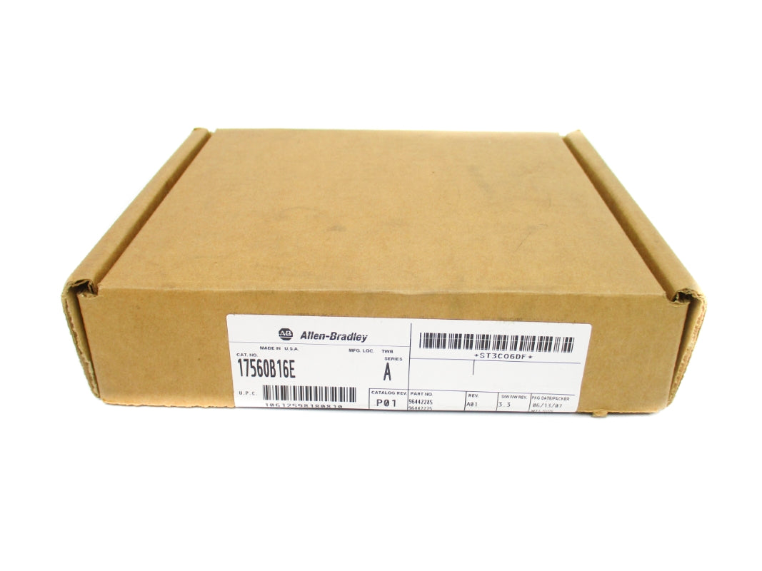 ALLEN BRADLEY 1756-OB16E SER. A F/W 3.3 DATE: 2007 NSFS