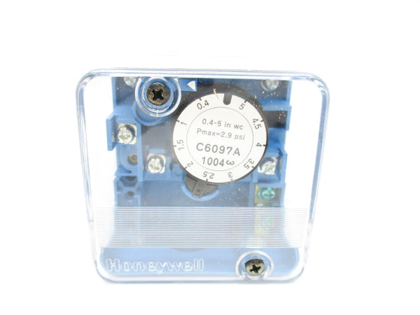 HONEYWELL C6097A1004 120-240VAC 5.0A 0.4-5"WC NSMP