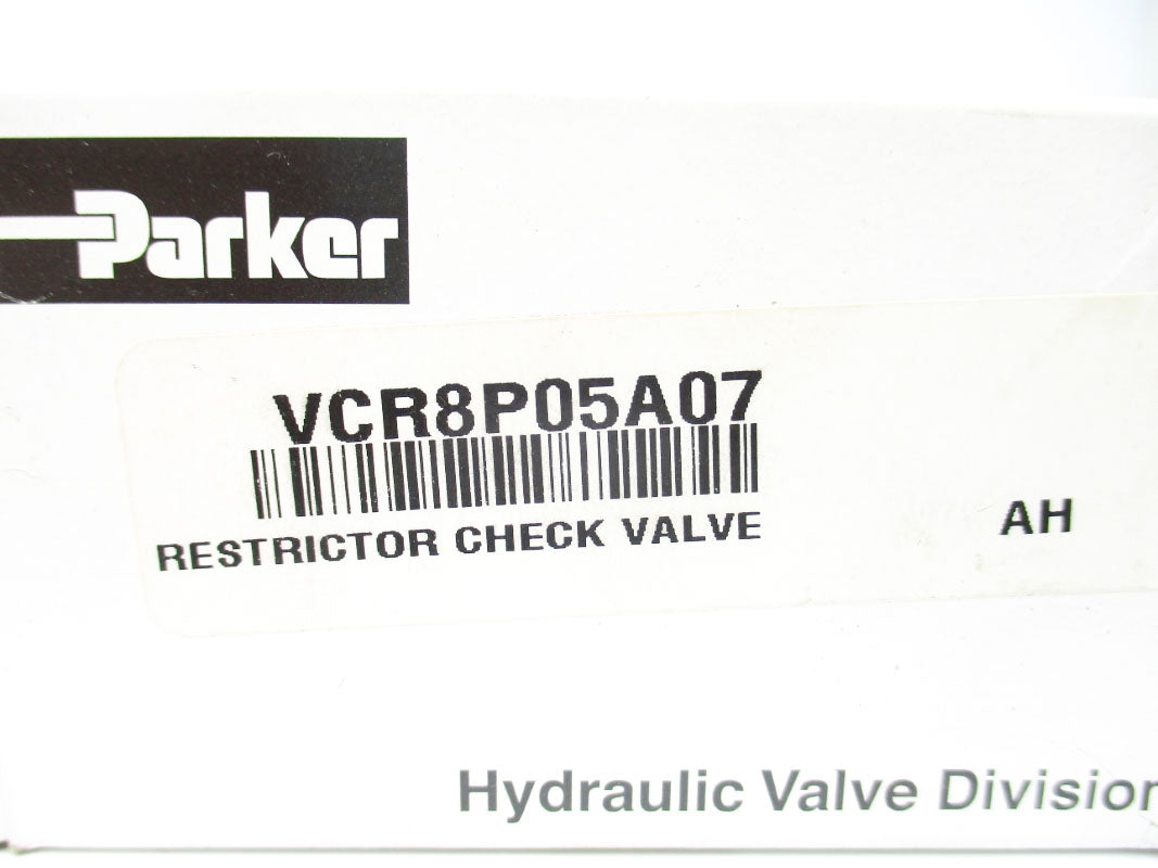 PARKER VCR8P05A07 3000PSI NSMP