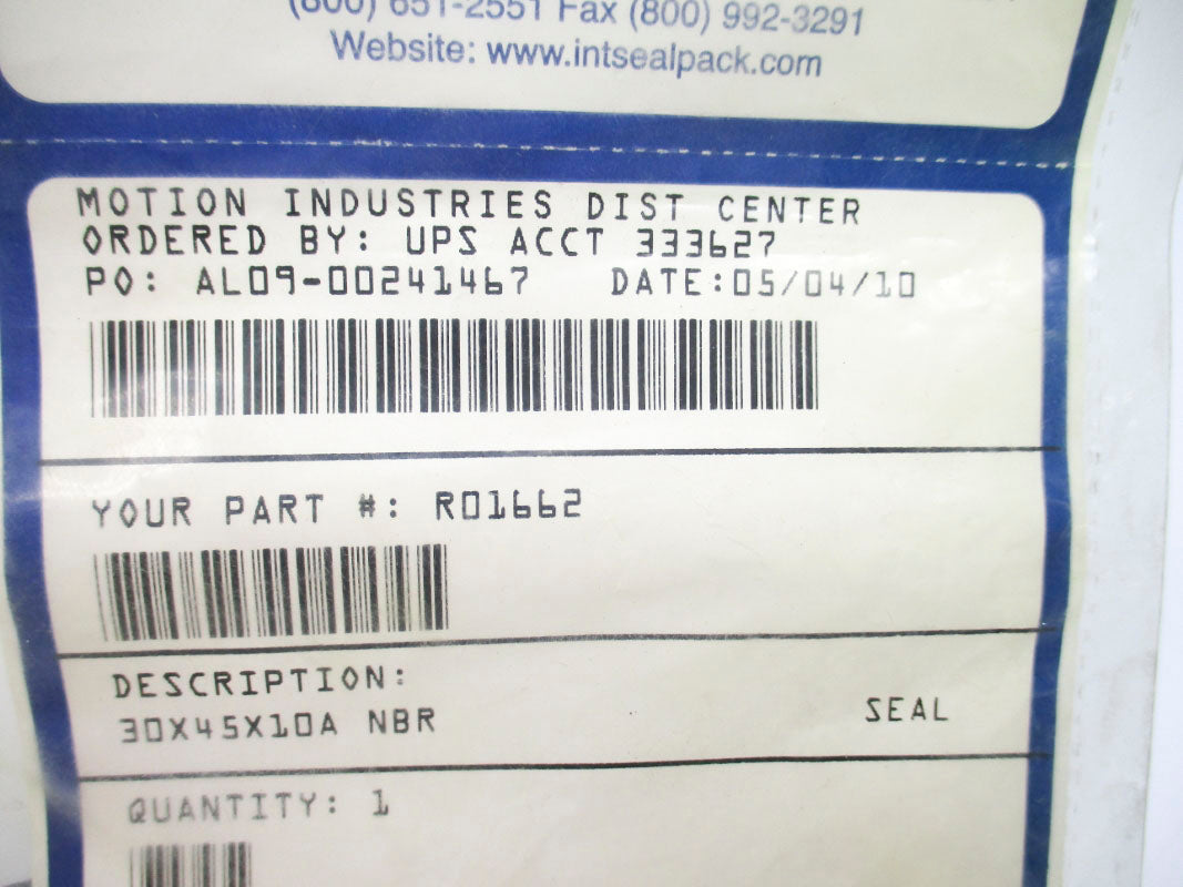 ISP R01662 NSMP