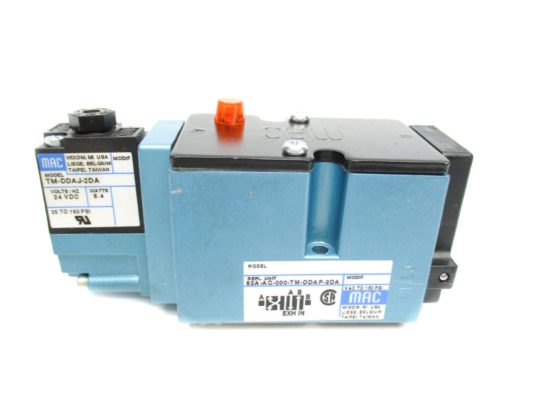 MAC 82A-AC-000-TM-DDAP-2DA 150PSI 24VDC NSNP