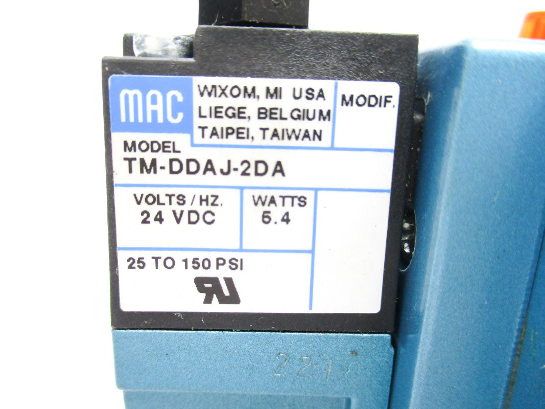 MAC 82A-AC-000-TM-DDAP-2DA 150PSI 24VDC NSNP