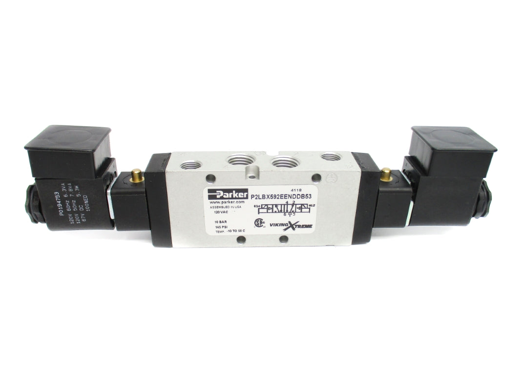PARKER P2LBX592EENDDB53 120VAC 145PSI NSNP