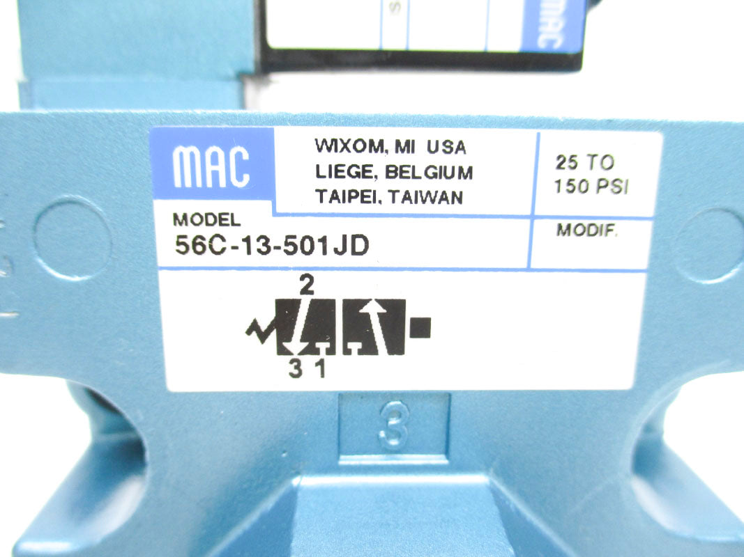 MAC 56C-13-501JD 25-150PSI 24VDC NSNP
