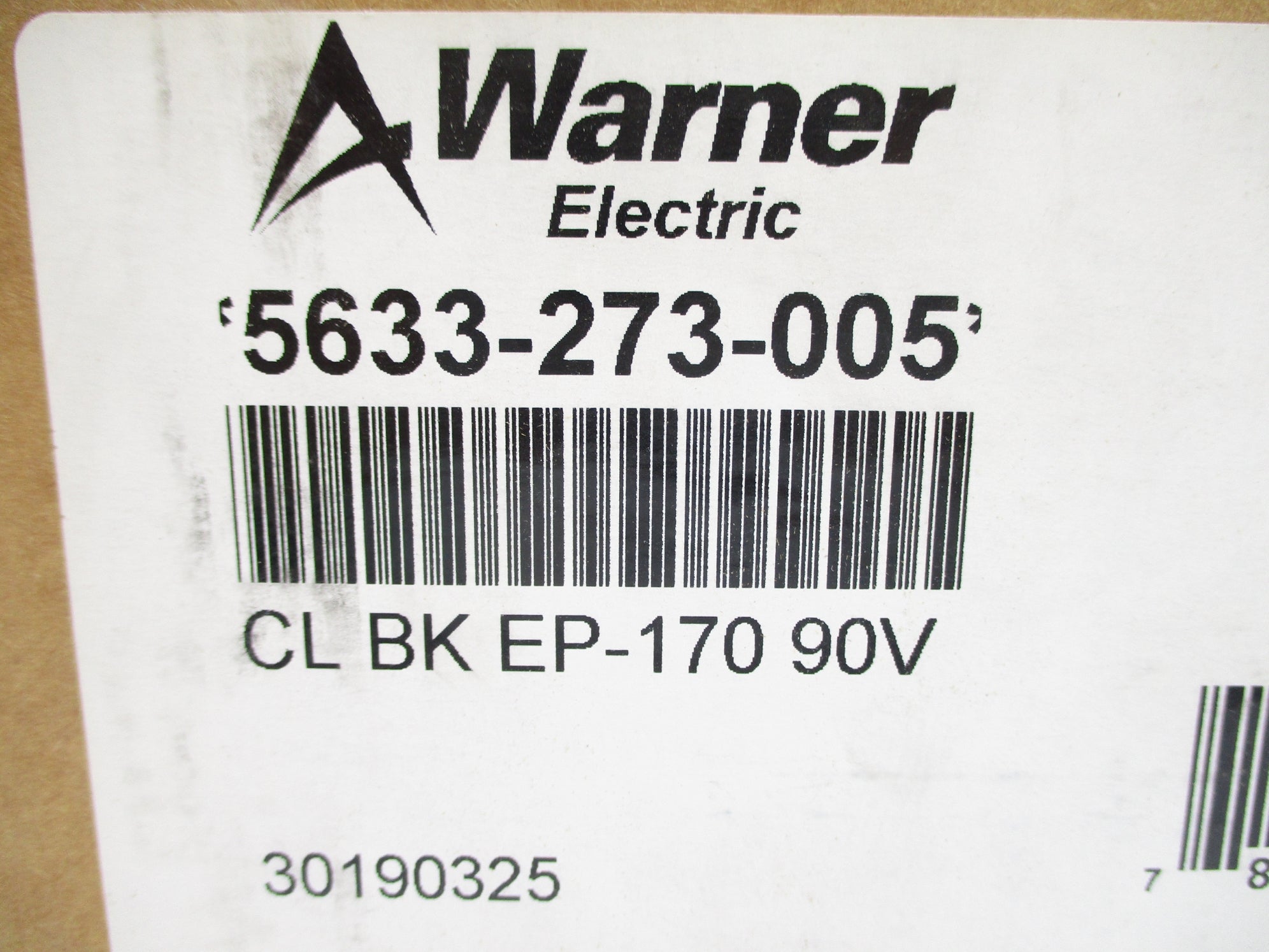 WARNER ELECTRIC 5633-273-005 NSFS