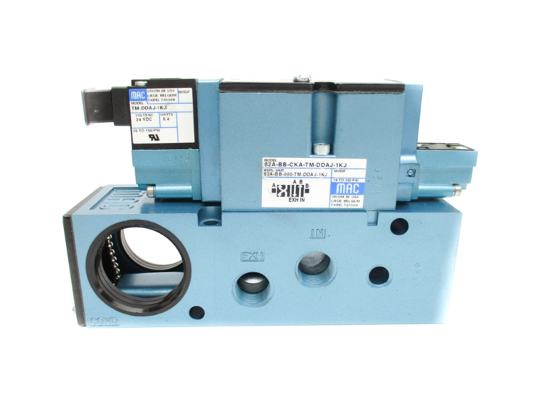 MAC 82A-BB-CKA-TM-DDAJ-1KJ 10-150PSI 24VDC NSNP