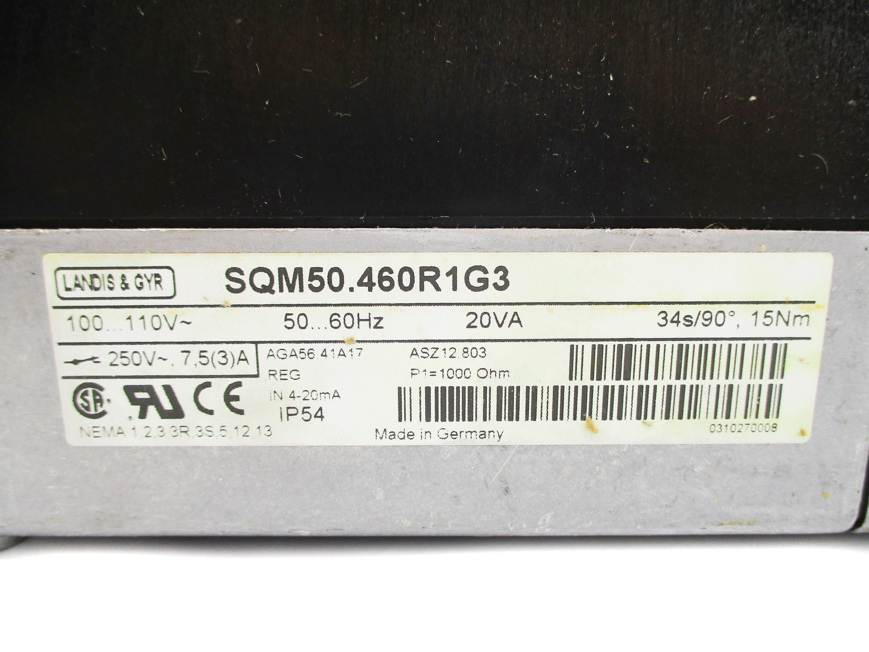 SIEMENS SQM50.460R1G3 100-110V 7(3)A NSNP