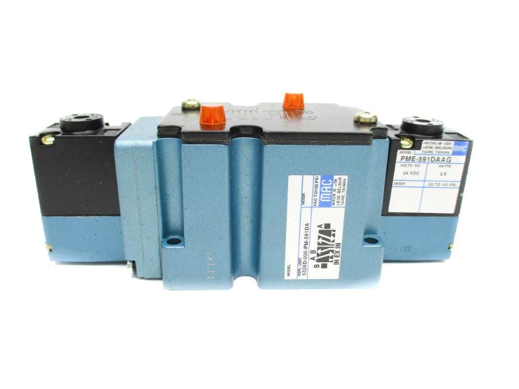 MAC 6326D-000-PM-591DA 150PSI 24VDC NSNP