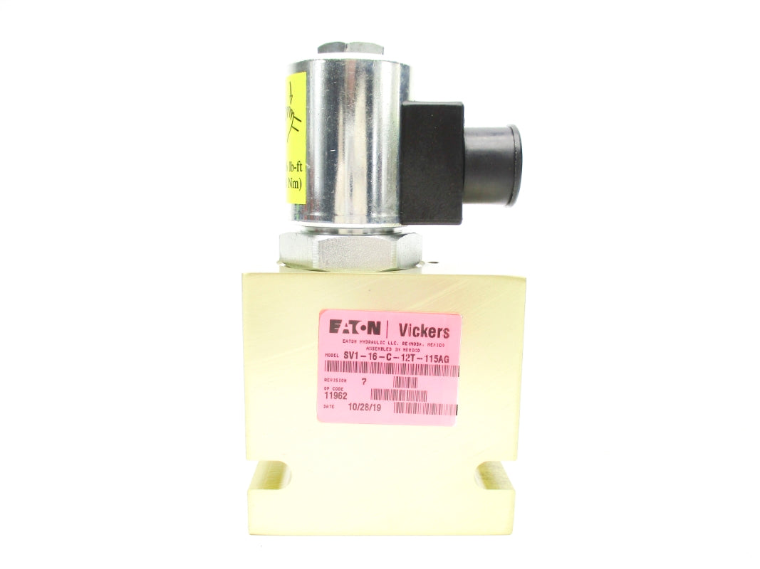 VICKERS SV116C12T115AG 115VAC NSNP