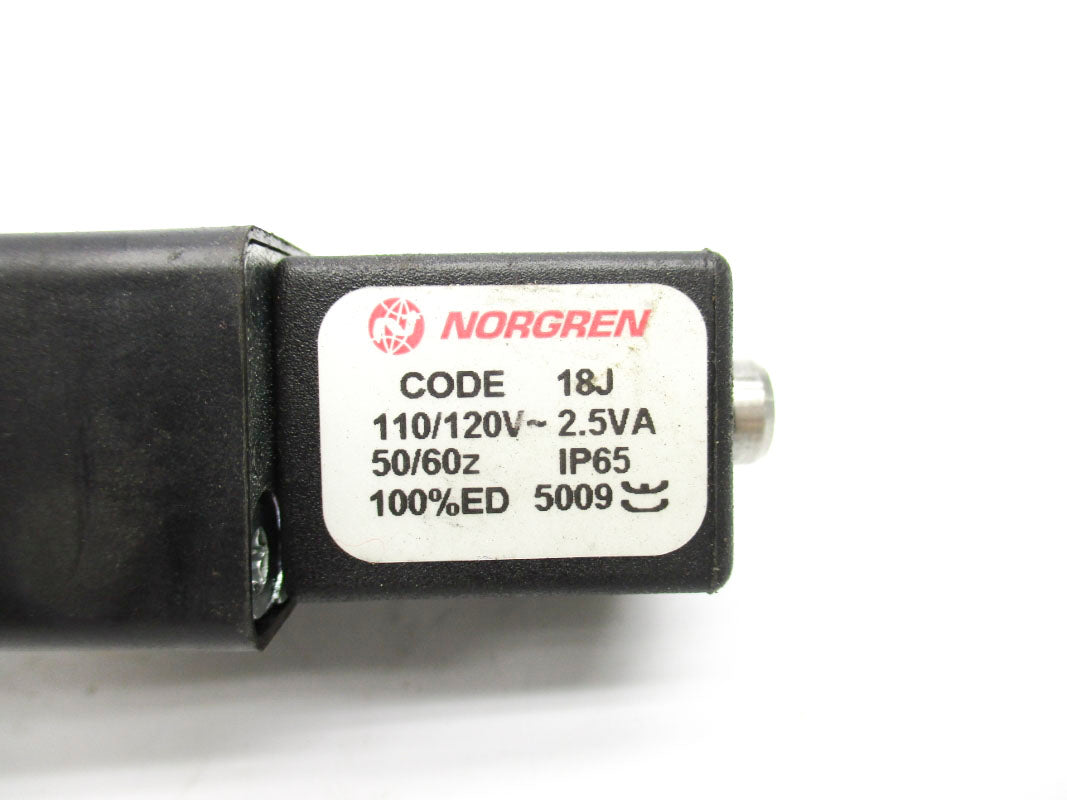 NORGREN V61R611AA318JB 145PSIG 110/120V UNMP