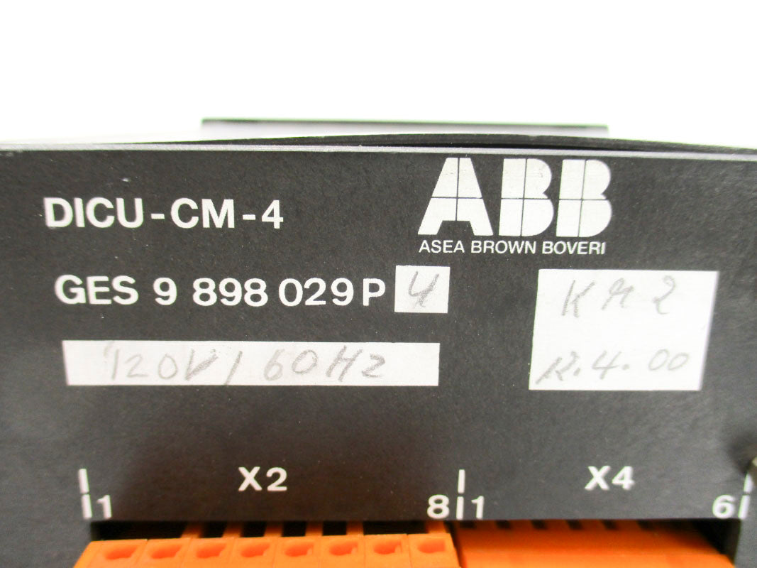 ABB DICU-CM-4 120V UNMP