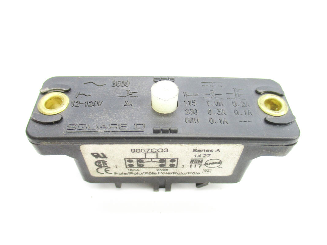 SQUARE D 9007CO3 SER. A 12-120V 3A UNMP