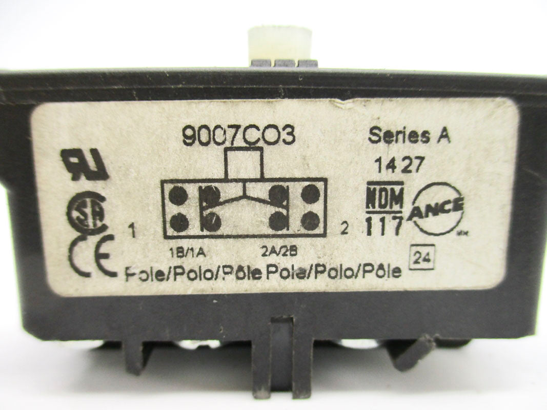 SQUARE D 9007CO3 SER. A 12-120V 3A UNMP