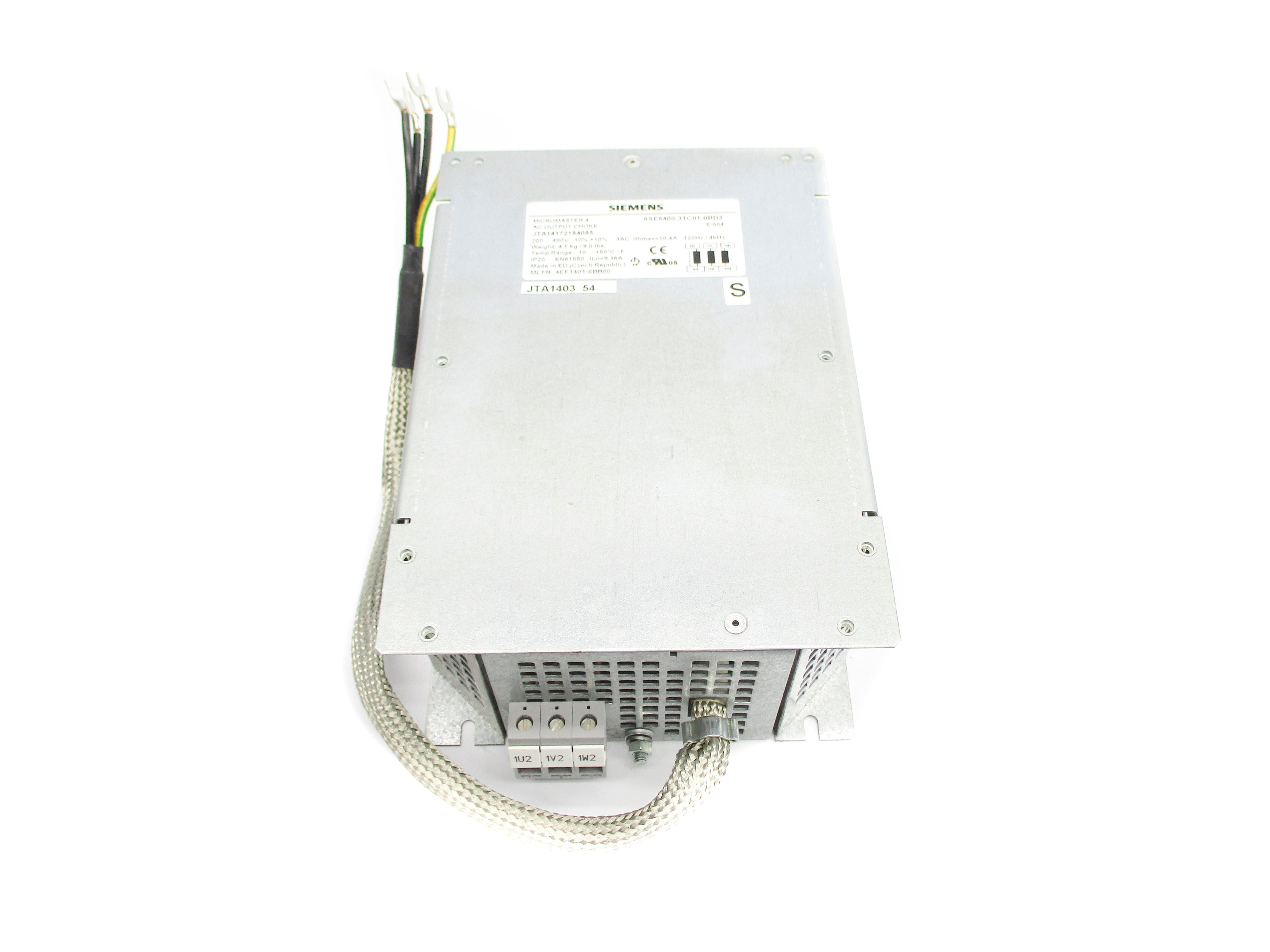 SIEMENS 6SE6400-3TC01-0BD3 NSNP