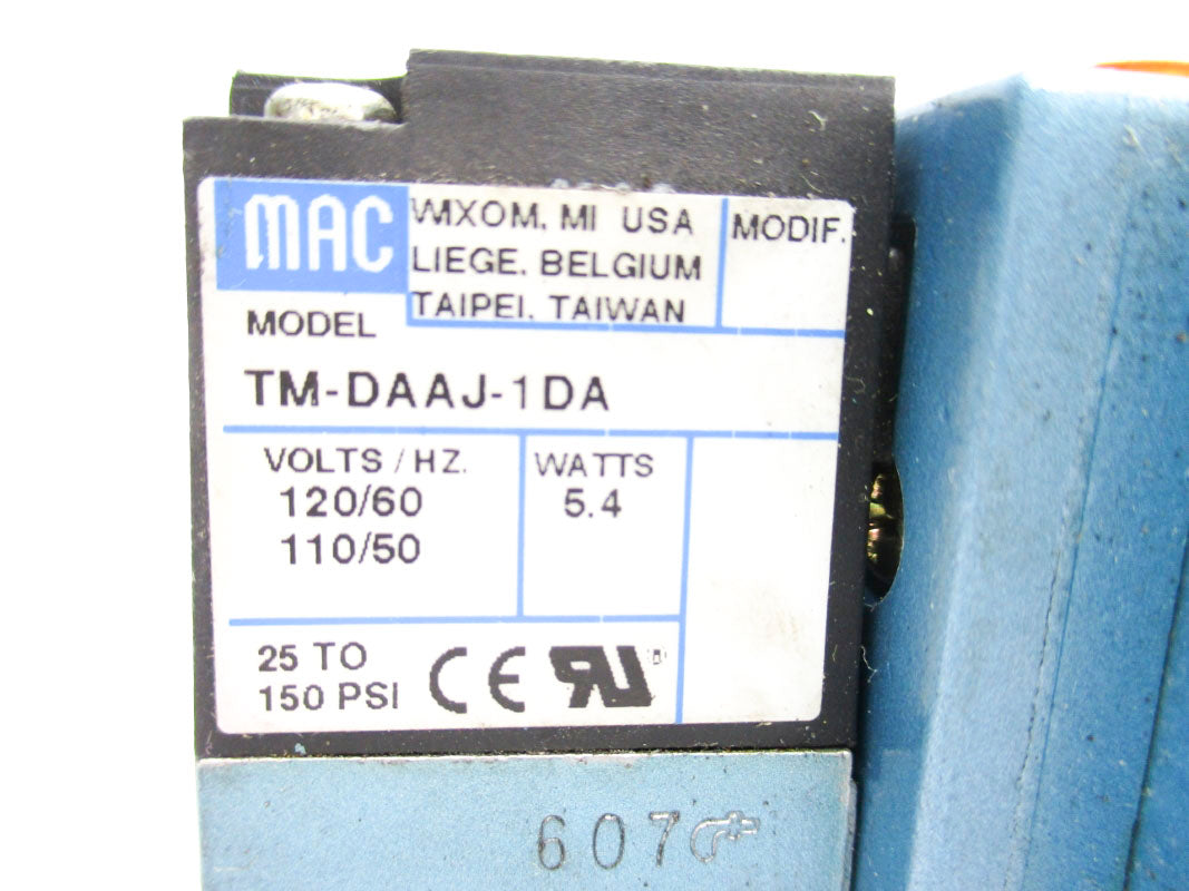 MAC 82A-EC-000-TM-DAAP-1DA 110/120V 150PSI UNMP