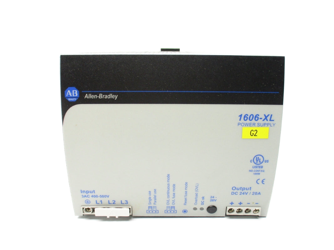 ALLEN BRADLEY 1606-XL480E-3W SER. B 340-576VAC 20A NSNP