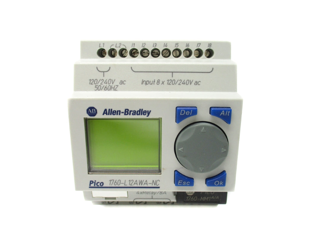 ALLEN BRADLEY 1760-L12AWA-NC SER. A 120/240VAC NSNP