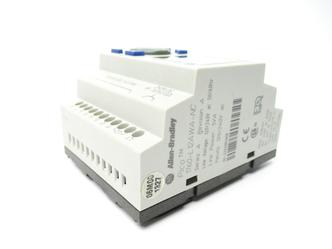 ALLEN BRADLEY 1760-L12AWA-NC SER. A 120/240VAC NSNP