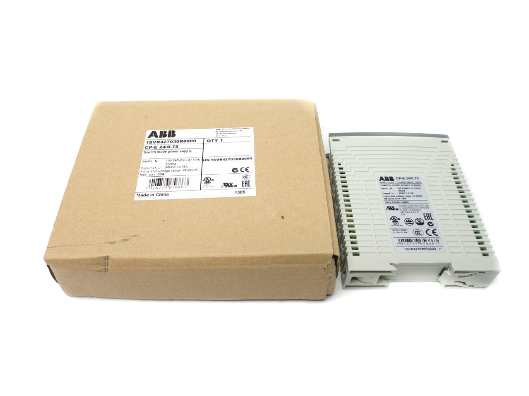 ABB 1SVR427030R0000 CP-E24/0.75 100-240VAC 0.75A NSMP