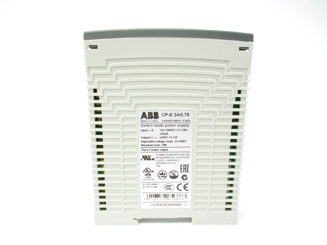 ABB 1SVR427030R0000 CP-E24/0.75 100-240VAC 0.75A NSMP