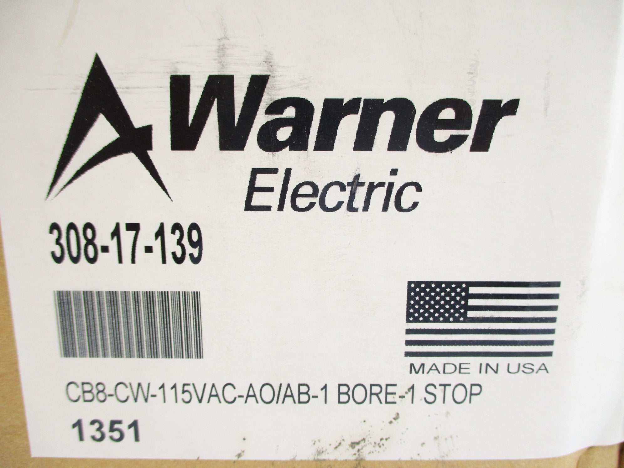 WARNER ELECTRIC 308-17-139 NSMP