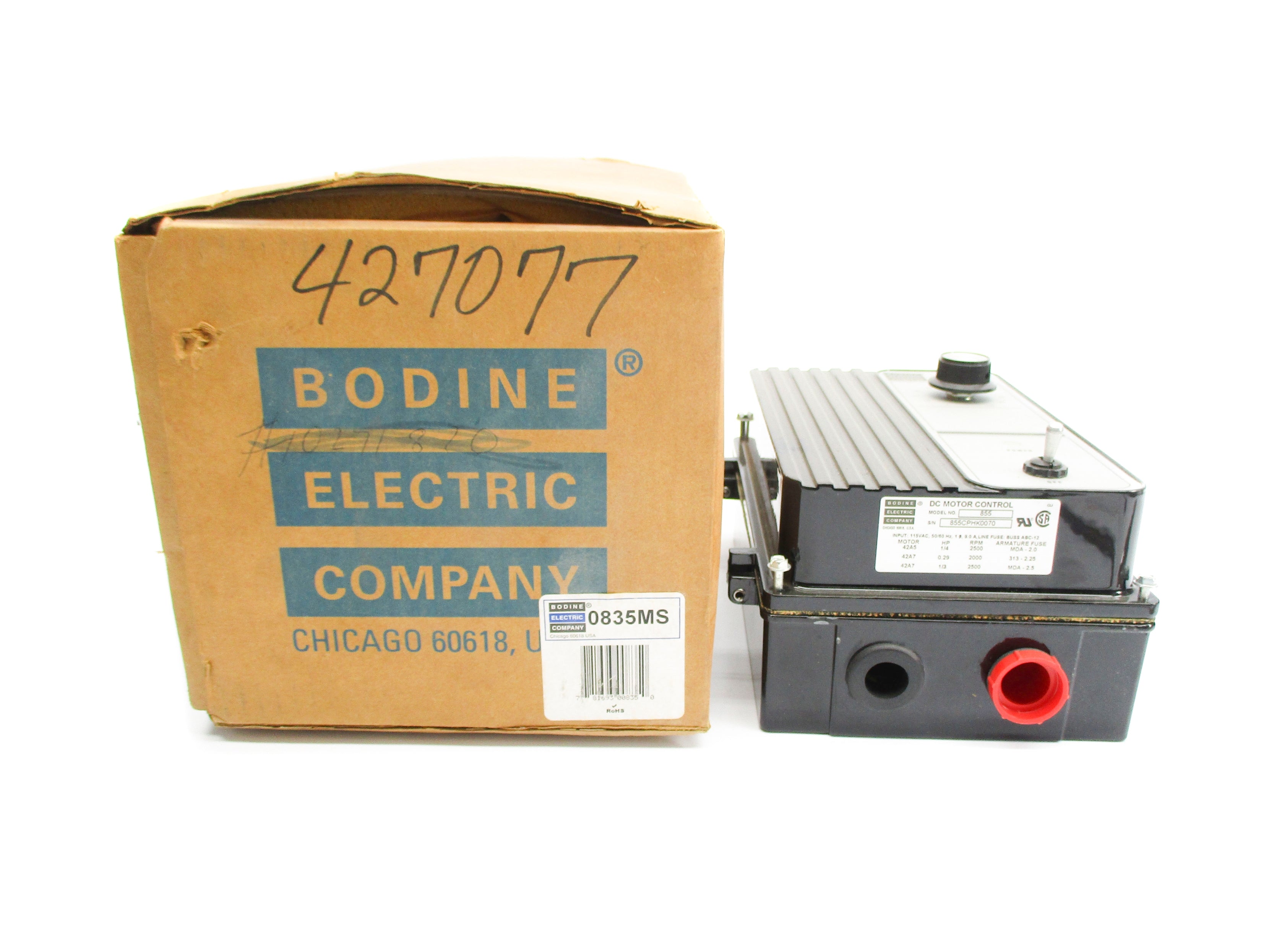 BODINE ELECTRIC 855 NSMP