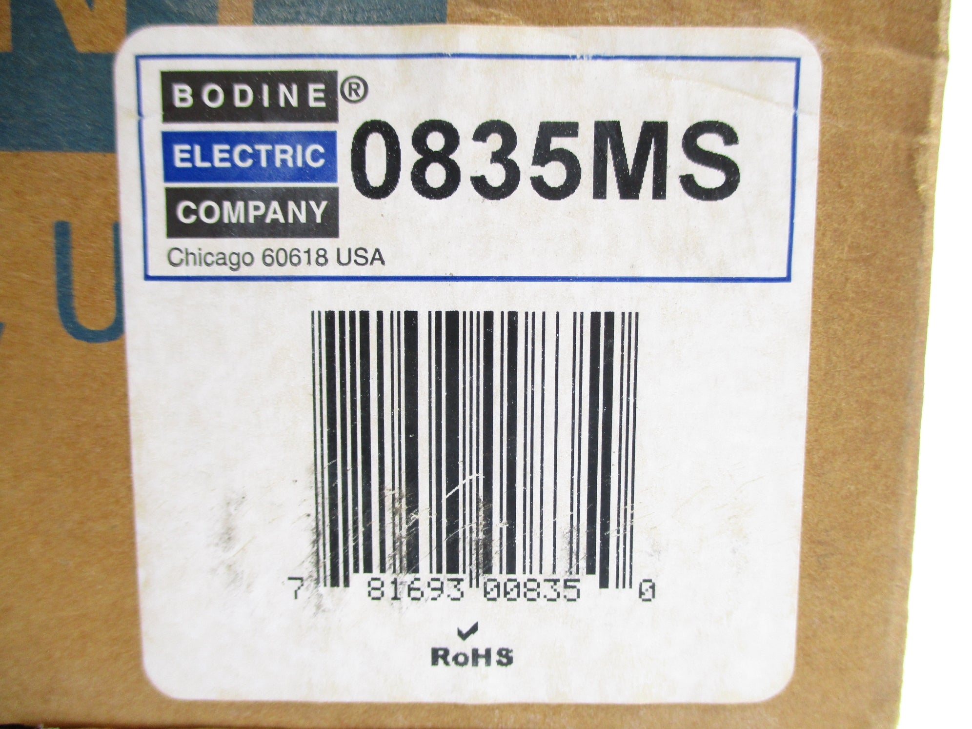 BODINE ELECTRIC 855 NSMP