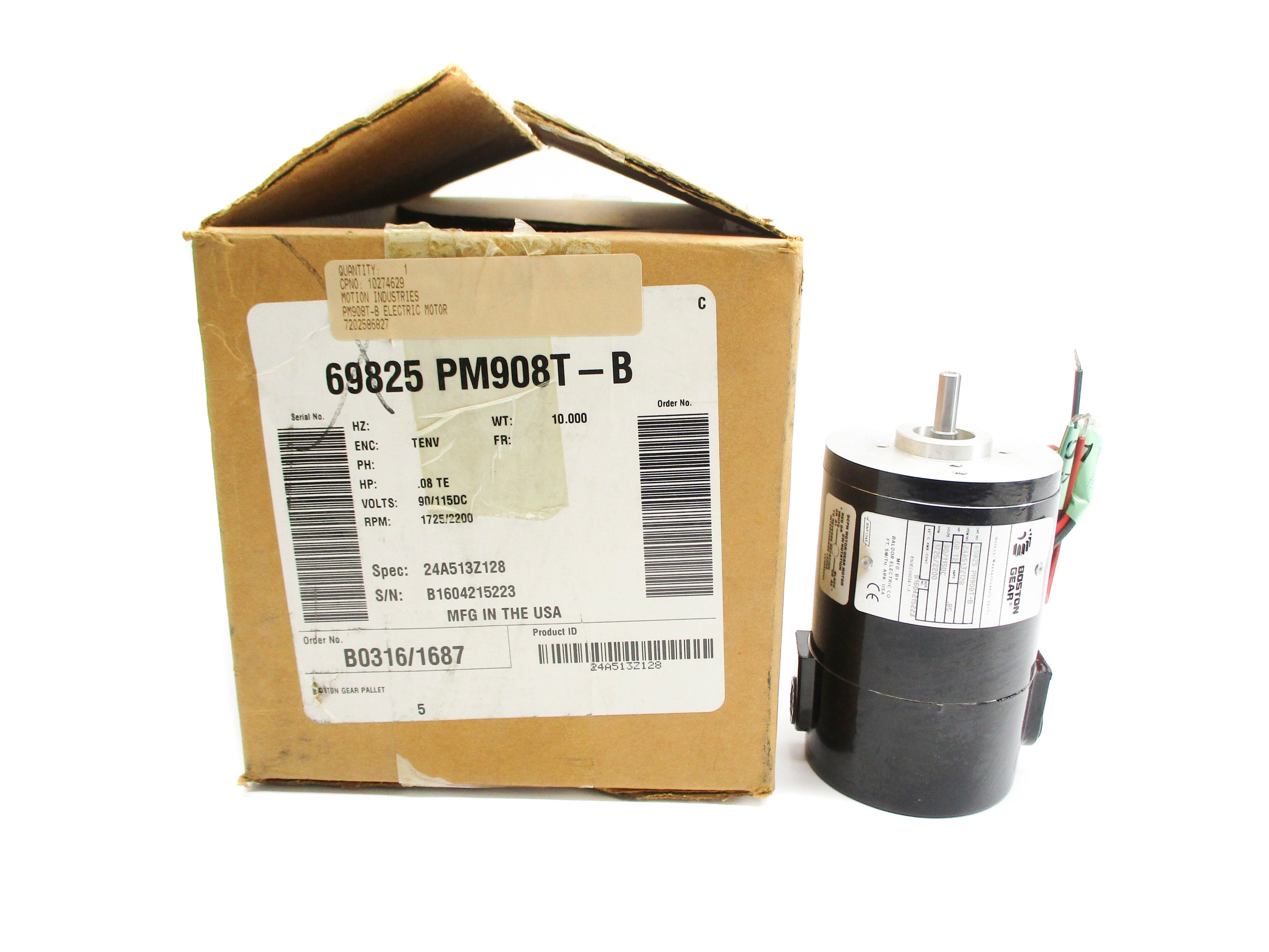 BOSTON GEAR PM908T-B NSMP
