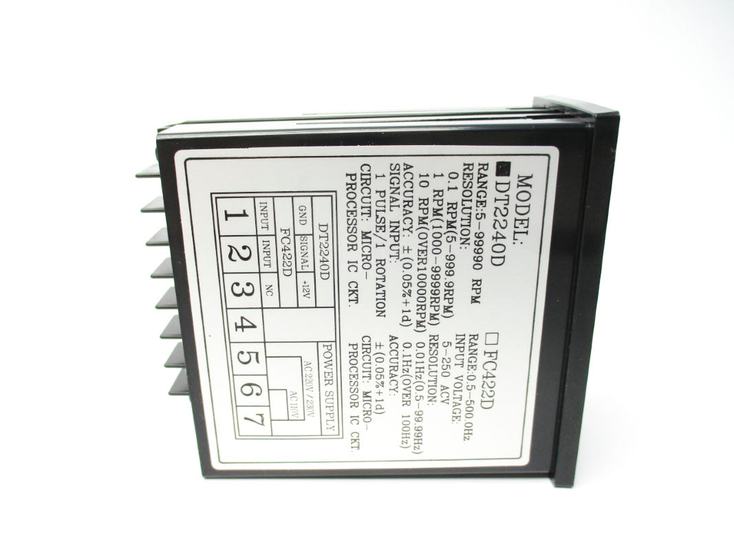 EXTECH INSTRUMENTS 461950 DT2240D 5-99990RPM 220/230VAC NSMP
