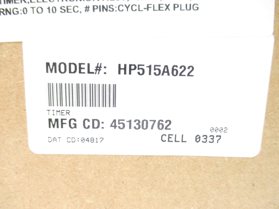 EAGLE SIGNAL HP515A622 120/240VAC 0-10S 10/5A NSMP